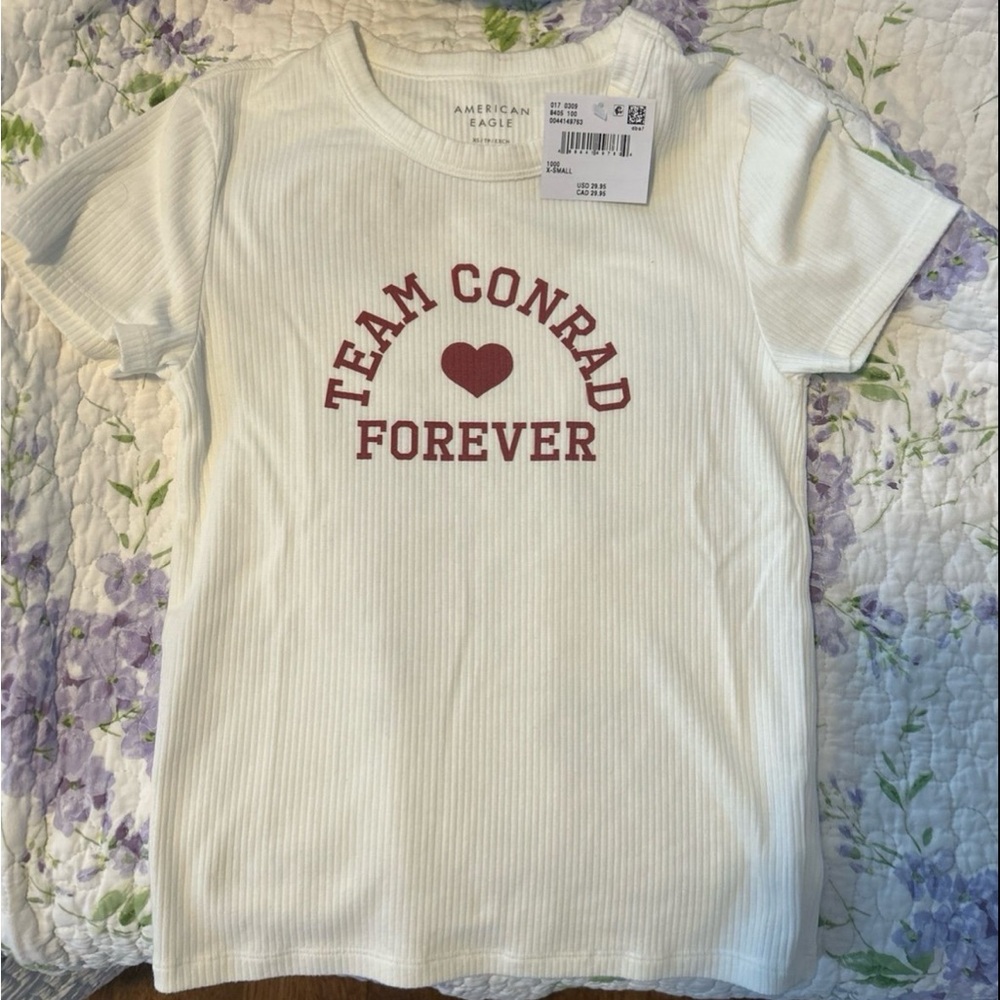 TSITP American Eagle Outfitters Team Conrad shirt, XS and XXL